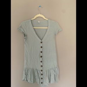 button-up dress